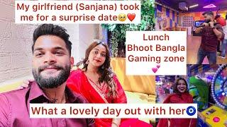 Surprise Date from my girlfriend (Sanjana) || Deep bahot khush huye one of the best Date for us️