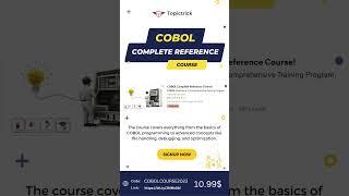  COBOL Complete Reference | Informing subscribers About Our New Course @Topictrick COBOL Tutorial