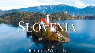 Slovenia 4K Scenic Relaxation Film - Relaxing Piano Music - Natural Landscape
