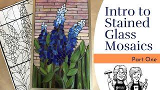 Beginner Introduction to Stained Glass Mosaics Video, Part One