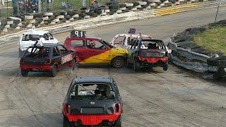 Banger Racing Angmering Oval Raceway World Final Highlights 30/10/2016