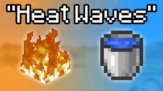 Heat Waves but every line is a Minecraft item