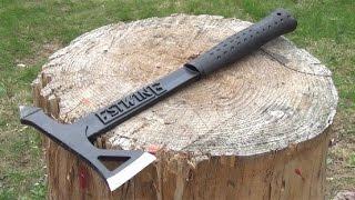 Throwing The Estwing Black Eagle Tomahawk