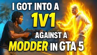 I GOT INTO A 1V1 AGAINST A MODDER! - WINNER OWNS THE LOBBY! | GTA 5 THUG LIFE #580