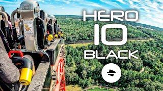 GoPro Hero 10 Horizon Level Test on ROLLER COASTER + Comparison