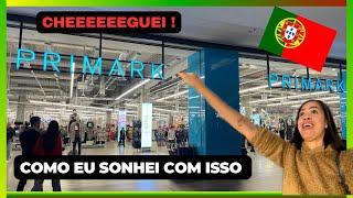 MINHA PRIMEIRA VEZ NA PRIMARK EM PORTUGAL 