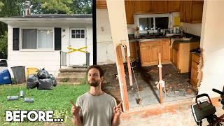 I Bought a Run-Down Crack House and Tried to Remodel it Myself (no prior experience): Full Home Tour