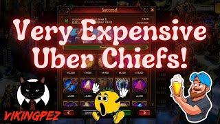 Very Expensive Uber Chiefs!! / Vikings: War of Clans