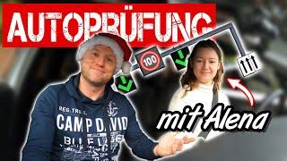 Autoprüfung mit Alena - ab auf die Autobahn