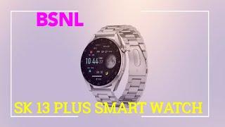BSNL SK13 Plus Smart Watch Bluetooth Call Full Touch Screen AI Voice Assistant