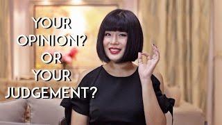 How To Tell The Difference Between An Opinion And A Judgement - Happiness Vlog