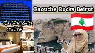 LEBANON ESCAPADE: RAOUCHE ROCK BEIRUT | BEST HOTEL SEAVIEW |Marz Nassar