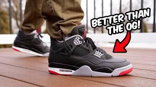 Air Jordan 4 BRED Reimagined REVIEW & On Feet