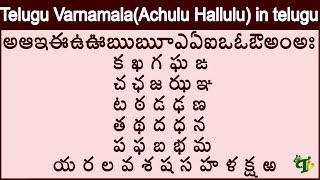 Writing Telugu Aksharalu: Learn Telugu Letters Aa To Rra @TeluguVanam