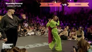 Shahin vs Essence JUDGE BATTLE  Waacking Forever | Summer Dance Forever 2024