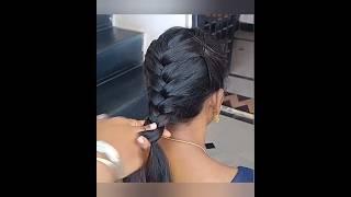 Simple & Amazing braid Hairstyle for weddings #hairstyle #shorts #trending #nirmalahairstyles #hair