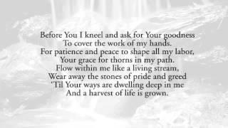 Before You I Kneel (A Worker's Prayer) - Keith & Kristyn Getty