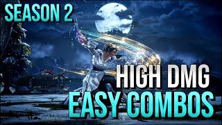Jun Kazama - Season 2 New Staple Combos Showcase | TEKKEN 8