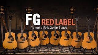 Yamaha Folk Guitar Series | Introducing FG Red Label