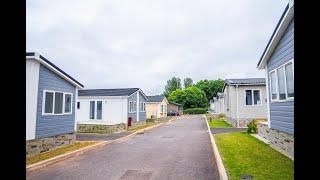 Tranquil residential Park Home development near Newton Abbot in Devon