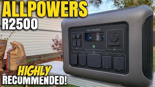 A Great LiFePo4 Power Station! | Allpowers R2500 Portable Power Station Review