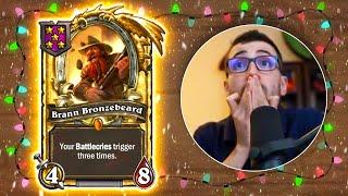 Can Golden Brann Carry? | Hearthstone Battlegrounds