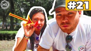 ESO COMEN LOS MÉXICANOS??? EL #RETO PICANTE EN #MÉXICO- #21 Hi Explorers