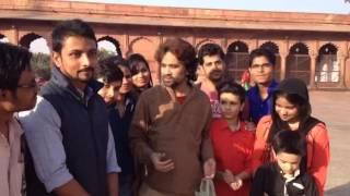 Ustad Tanveer Ahmed khan saheb at Jama Masjid