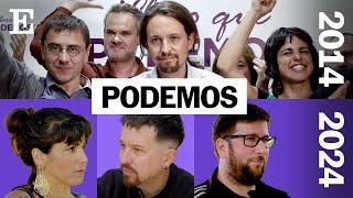 10 años de Podemos en Europa: la mirada de Pablo Iglesias, Teresa Rodríguez y Miguel Urban | EL PAÍS