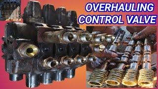 Overhaul Escorts Hydra Control Valve‼️ Hydraulic Control Valve Repair‼️Hydra Hydraulic Control Valve