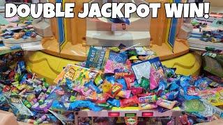 2 CANDY PUSHER JACKPOTS!!!