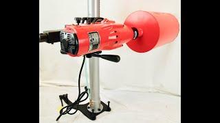 Drill concrete at any angle! BLUEROCK Telescopic Core Drill Model 10Z1TEL