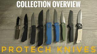 Protech Knives Collection Overview - $1800 worth of American Made Automatic Knives