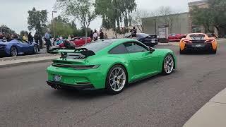 A Beautiful Morning at Andreoli's Cars and Coffee Scottsdale Arizona 3/23/2024