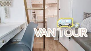 VAN TOUR en español |  con un baño especial, cocina, comedor,  cama XL y oficina  | Fiat Ducato