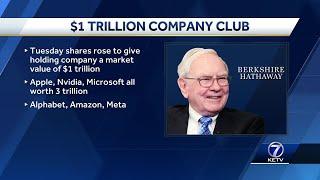 Warren Buffett's Berkshire Hathaway makes history with new market value