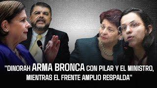 Dinorah arma bronca con Pilar y el ministro, mientras el Frente Amplio respalda #costarica #política