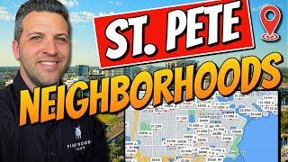 Top 5 BEST NEIGHBORHOODS To Live In St. Petersburg Florida