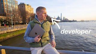 a *hyper detailed* day in the life of a software engineer in nyc (iOS app dev)