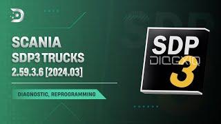 SCANIA DIAGNOS & PROGRAMMER TRUCKS 3 2.59.3.6 [2024.03] | SUPPORT  ‍