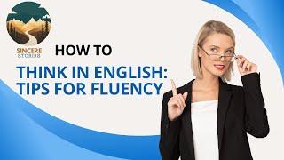 How to Think in English: Tips for Fluency