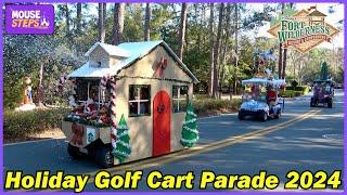 Disney’s Fort Wilderness Campground Holiday / Christmas Golf Cart Parade 2024