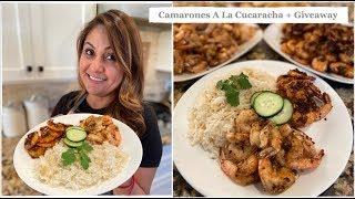 Camarones A La Cucaracha Recipe | Mexican Shrimp in Spicy Hot Sauce |  + GIVEAWAY | Jenny Martinez