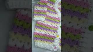 Suéter grecas tejido a crochet