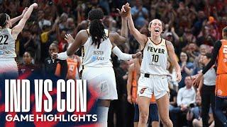 Indiana Fever Highlights vs. Connecticut Sun | August 28, 2024