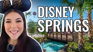 ¿Qué hacer en Disney Springs?  / Mi Viaje a Disney World 2022 ️