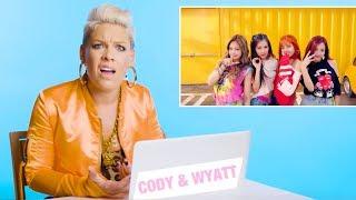 Pink reacts to BLACKPINK