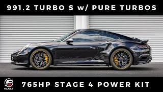 765HP 991.2 Turbo S w/ 68MM Pure Turbos (Flat 6 Motorsports)