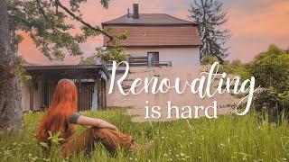 The reality of renovating an old cottage  Old Home Renovation
