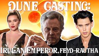 DUNE Part Two (2023) Casting: Christopher Walken, Florence Pugh, Austin Butler